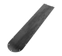 Qudinip Black Stainless Steel Battery Cover, 304 Steel Scratch Resistant Waterproof Plate for Xiaomi Mijia M365 Scooter, with Anti Corrosion Wear Protection