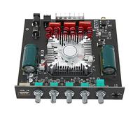 Qudinip Bluetooth Amplifier Board 2.1 Channel HiFi Power Amp Module with Treble Bass Control for Home Theater 15V-36V