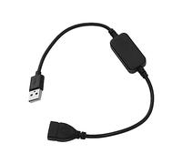 Qudinip Bluetooth USB Dimmer Compact Light Controller for Customizable Single Color Lighting At Home, IP44 Rated, 1 Unit (Black)