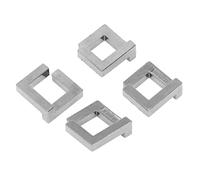 Qudinip Brain Teaser Metal Puzzle Toy Durable Fun Puzzle Lock Toy for Brain Training and Relaxation Zinc Alloy 1.3x1.3x0.4in