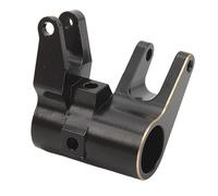 Qudinip Brass Front Axle Link Mount Durable and Rust Resistant for Axial SCX10 Pro 1/10 RC Crawler Black Gold Finish 1 Piece