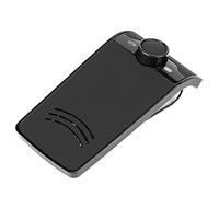 Qudinip Car Bluetooth Handsfree Speakerphone Kit Compact Design with Noise Cancellation for Safe Driving and Music Enjoyment - Black