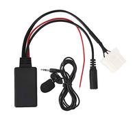 Qudinip Car Bluetooth Module, Aux in Cable Adapter with Microphone for 2 3 5 6 MX5 RX8 2006 to Up, Plug and Play ABS Material