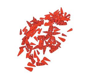 Qudinip Carrot Nose Buttons Set of 100 Crafting Essentials for DIY Projects in Orange Wooden Design (Straight)