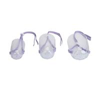 Qudinip Cat Muzzle Helmet 3Pcs Adjustable Breathable Bubble Globe for Grooming Bathing Nail Trimming Light Purple