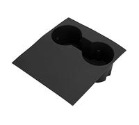 Qudinip Center Console Cup Holder Silicone Replacement with Scratch Resistant Design for Model Y 2021-2023 (Black)