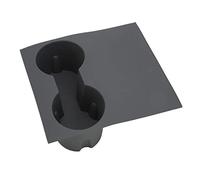 Qudinip Center Console Cup Holder Silicone Replacement with Scratch Resistant Design for Model Y 2021-2023 (Grey)