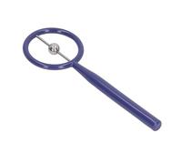 Qudinip Children Oral Muscle Trainer, Tongue Tip Exercise Tool Improves Speech Clarity and Pronunciation, with Metal and Plastic Material, for Language Development and Oral Coordi (Blue)