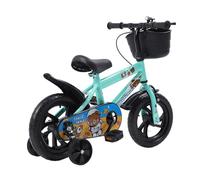 Qudinip Children's Bicycle, Large Saddle to Prevent Tipping, Avoid Stuck Foot, Triangular Structure for Outdoor Bicycle