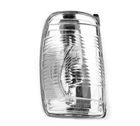 Qudinip Clear Lens Replacement, Door Wing Mirror Indicator Lens for MK8 2014 ABS Material, High Hardness and Durability, Original Standard Direct Fit (Left)