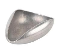 Qudinip Coffee Bean Dosing Cup, Weighing Bowl Stainless Steel Container Loose Tea Display Storage Dish for Coffee Beans Powder Display