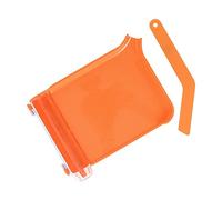 Qudinip Counting Tray, Non Contact Clean Pills Dispenser with Spatula and Transparent Lid, Ergonomic L Shape Design for Elderly and Hand Disease Patients