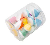 Qudinip Cute Contact Lens Case Portable Storage Kit for Travel Lightweight Mini Cosmetic Holder 12 Packs in Various Animal Designs