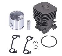 Qudinip Cylinder Piston Set Efficient Maintenance Gear for 125 128 Chainsaw 1 Kit