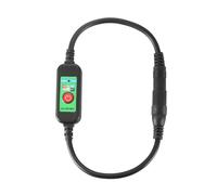 Qudinip DC 5V 15V Temperature Controller, 5 Speed Reduction Cycle Thermostat Switch with Timing Function, for 5V 12V 7.4V Heater Heated Vest Gloves Pet Belt