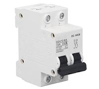 Qudinip DC Circuit Breaker 2P Overload Protection Magnetic System for Solar Power Systems 1000V PV Circuit Breaker (16A)