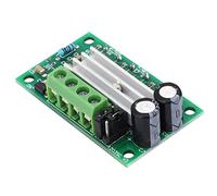 Qudinip DC Motor Speed Controller Module, Compact PWM Regulator for 6V-28V Motors with Push Button, Perfect for DIY Projects, 30 X 50 X 15mm (Button speed regulator)