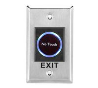 Qudinip DC12V Infrared Sensor Switch Touch-Free Door Exit Button with