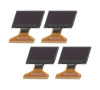 Qudinip Digital LCD Display Module 0.96in Compact Size Easy Install Clear View for Electronics Applications 4 Pcs (Yellow Blue Displaying)