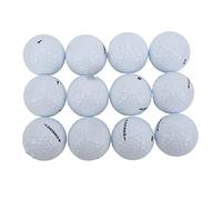 Qudinip Double Layer Balls Flexible Durable 12Pcs for Swing Practice Outdoor Training Synthetic Rubber