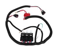 Qudinip Dual Electric Fan Wiring Harness ECU Control for Silverado Suburban