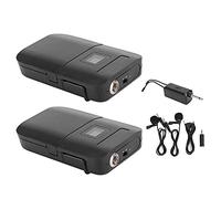 Qudinip E8 Clip-on Lapel Tie Microphone Wireless Lightweight Portable Microphone for Multimedia Presentations and Training
