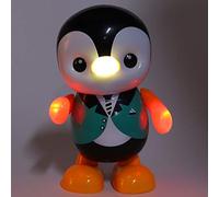 Qudinip Electric Animal Model Dancing Robot with Sound and Light Features for Kids Birthday Gift 20x12x10cm