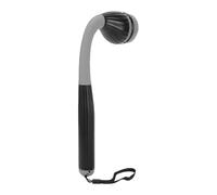 Qudinip Electric Body Brush 4 in 1 Power Scrubber for Shower and Bath with Long Handle and Dual Speed (Black (USB))