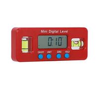 Qudinip Electronic Level Measurement Tool, Portable Flexible Magnetic Level for Accurate Data Saving At Work and Office, 100mm (0-100mm)