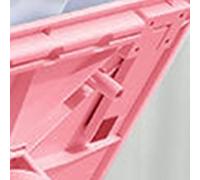 Qudinip Ergonomic Desktop Book Stand Adjustable Book Holder for Children Reading and Learning PC Material 1 Unit (Pink)