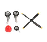 Qudinip Fairing Landing Gear Blades Kit Durable High-Performance Assembly for XK A280 RC Aircraft - Plastic Material - 5 Units