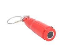Qudinip Fingerprint Padlock Keyless Mini Biometric Lock for Gym Suitcase Backpack Office (Red)
