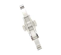 Qudinip Folding Deployment Clasp, Stainless Steel Design, Push Button Feature for Watch Replacement, Durable and Secure Fit, 1 Unit (6 * 27)