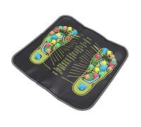 Qudinip Foot Massage Mat, Reflexology Acupressure Mat for and Pain Relief with Removable Plastic Blocks, for All Ages and Floors (35 * 35cm)