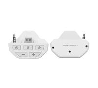 Qudinip For One Controller Sound Enhancer Powerful Adapter with 4 EQ Modes For Gaming White ABS