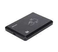 Qudinip For Reader Portable Durable USB Card Reader For Access Control Animal Tag ID Management ABS Black