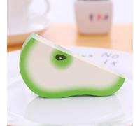 Qudinip Fruit Shaped Notes Cute and Colorful About 150 Sheets for Students and Kids - Eco-Friendly Paper (Green Pear)