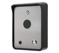 Qudinip GSM Audio Intercom, Dual Relay Output Rainproof Lock Design, with Stainless Steel Panel, for Single House Door and Gate Opener Access Controller