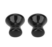Qudinip Gua Sha Roller Set 2pcs with Mushroom Shape Design for Facial Massage and Lifting Effect Black Faux
