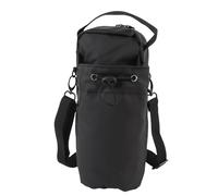 Qudinip Gym Bottle Bag, Magnetic Water Bottle Holder with Shoulder Strap for Workout, Portable Sling Bag for Fitness Running Outdoor Activities