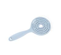 Qudinip Hair Detangling Brush Soft Bristles Multi Functional Comb for Curly Straight Wet Dry Hair - ABS Material