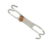 Qudinip Hot Melt Glue Fuser Hook Stainless Steel Multi-Functional Tool for DIY Projects Home Repairs 1 Pack