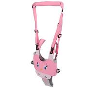 Qudinip Infant Walking Helper Soft and Skin Friendly Baby Walk Learning Harness for Toddlers 8-24 Months, Easy to Adjust, 1 Unit (Princess Pink-Chick)
