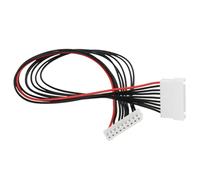 Qudinip JST XH 8S Lipo Balance Extension Cable, 30cm Wire Lead for RC Car Boat Plane, with Plastic Metal Connector