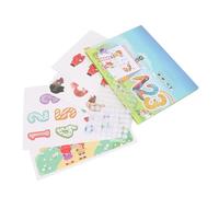 Qudinip Kid Quiet Learning Book for Toddlers Interactive Educational Toy Design 27.6 X 20.5cm for Home and School