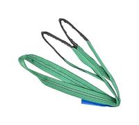 Qudinip Lifting Slings Heavy Duty Durable Polyester Straps 2T Load Capacity for Construction and Machinery Use 50mm Green (Mother（kidnapped）)