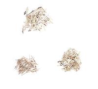 Qudinip Luminous Watch Hand Set for 2035 Movement Stylish Replacement Hour Minute Second Needles 100pcs Silver