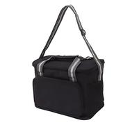 Qudinip Lunch Bag for Insulated Storage Large Capacity with Adjustable Strap for Travel Beach Camping 15L Black