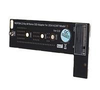 Qudinip M.2 NGFF M-Key NVME SSD Adapter for OS Mini A1347 2014, PCB Material, Includes Screws and Screwdriver for Convenient Installation