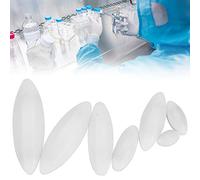Qudinip Magnetic Stir Bar Set of 7, Durable Resistant Stirrer Rotors for Laboratory Experiments, Perfect for Mixing and Temperature Control (A Type)